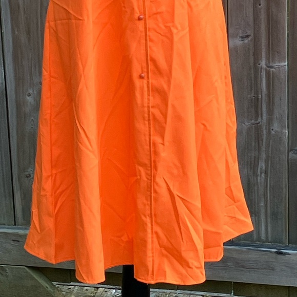 👗3/25$ 👗Vibrant Orange Summer Dress - Picture 4 of 12